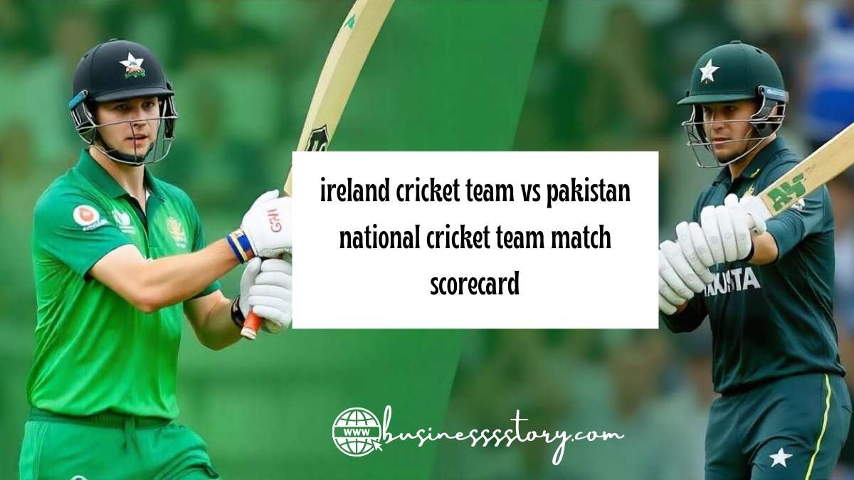 Ireland Cricket Team vs Pakistan National Cricket Team Match Scorecard