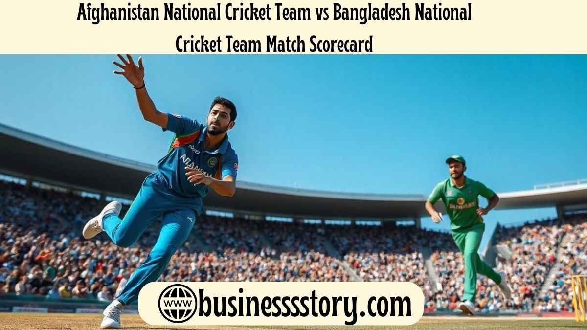 Afghanistan National Cricket Team vs Bangladesh National Cricket Team Match Scorecard