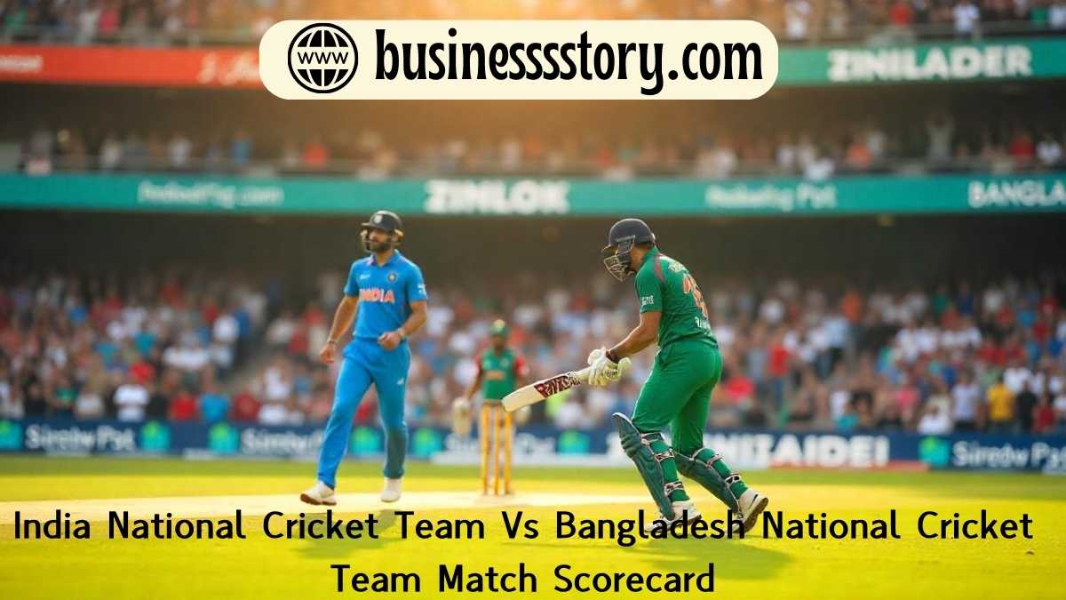 India National Cricket Team Vs Bangladesh National Cricket Team Match Scorecard